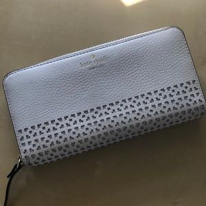 Kate Spade large white/cream colored wallet